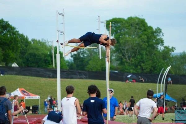 pole vault jump