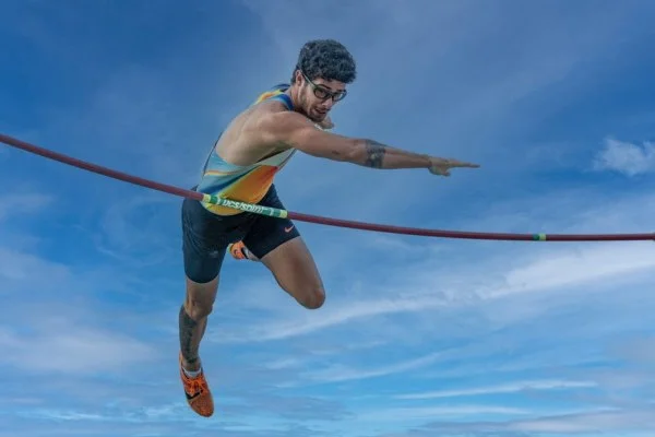 pole vault training